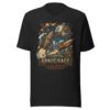 Steampunk Space Race T-Shirt | Celestial Adventure & Clockwork Worlds Victorian Rocket Tee | Sci-Fi Space Gift Shirt